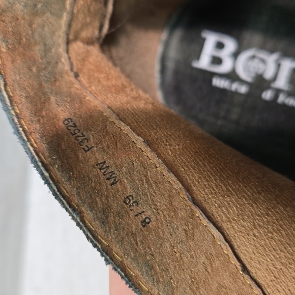 Born Women Temple Ankle Leather Boots shoes sz 8 - Picture 8 of 12